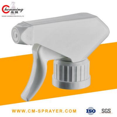 Good price 28-400 lo spruzzatore di plastica bianco di innesco dei pp dota le cime d'un polverizzatore per 32 che Oz imbottiglia la testa quadrata in linea
