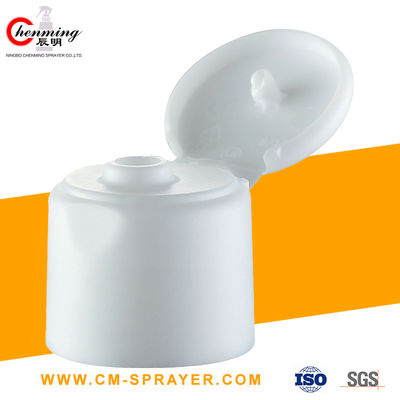 Good price 24mm 24/410 dei pp bianchi Flip Top Plastic Bottle Caps Flip Top Water Bottle Lid in linea