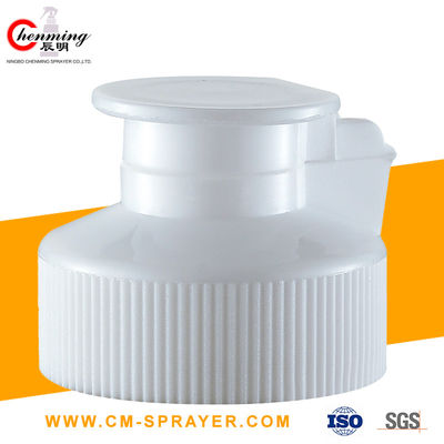 Good price 38-400 24/410 di gonna costolata rotonda del filo bianco di Flip Top Caps Child Resistant 24mm 38mm ha munito in linea