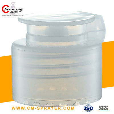 Good price 24-410 tubi costolati di plastica bianchi dei pp Flip Top Caps For Toothpaste in linea