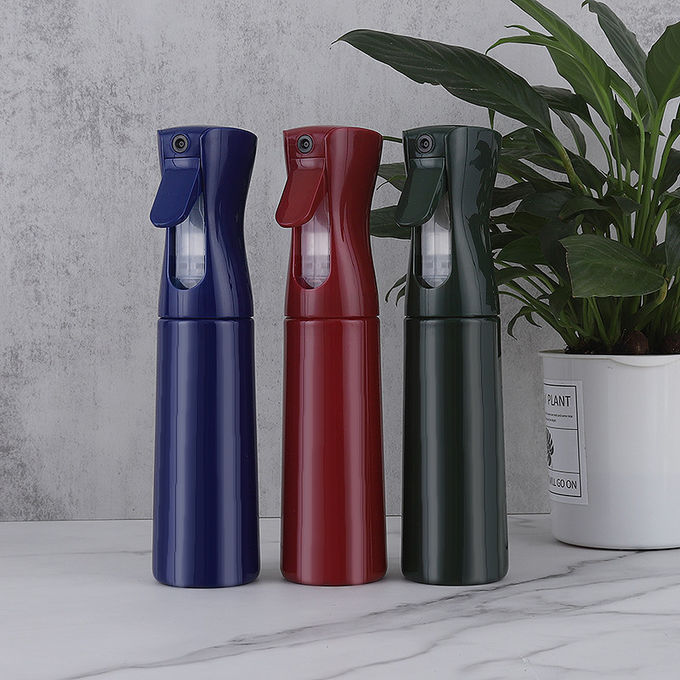 Bottiglia continua dettagliante di plastica dell'acqua vaporizzata dei capelli della bottiglia 300ml dello spruzzo dell'alcool 1