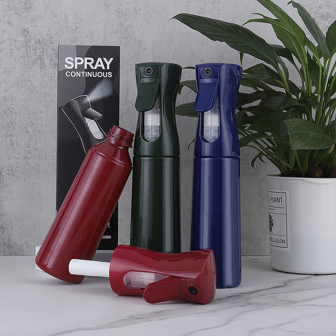 Bottiglia continua dettagliante di plastica dell'acqua vaporizzata dei capelli della bottiglia 300ml dello spruzzo dell'alcool 2