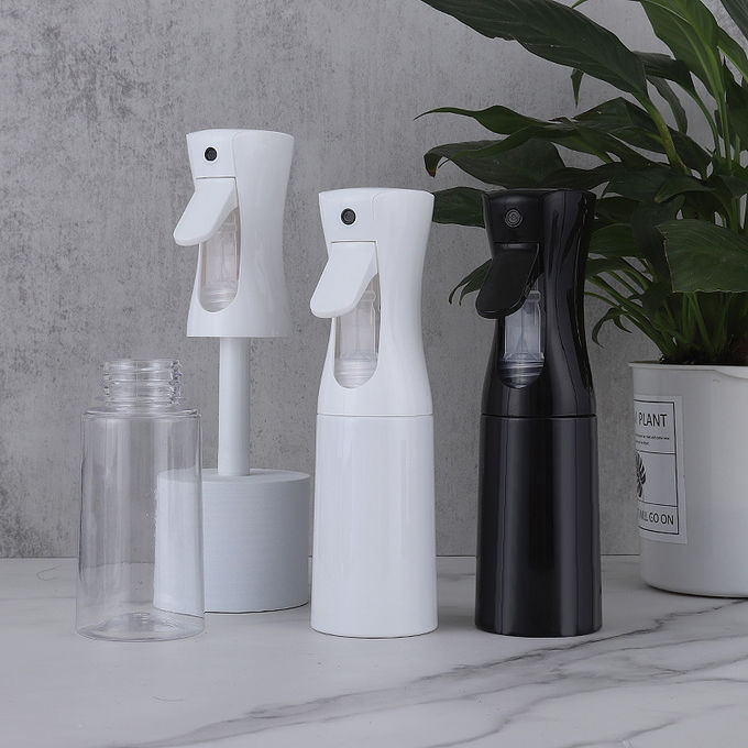 bottiglia fine vuota di plastica dello spruzzo della foschia della bottiglia continua dello spruzzo di disinfezione dell'alcool di 200ml 70% 4
